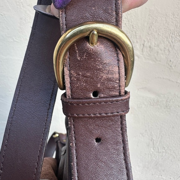 🦬 Vintage Coach Whitney  Mahogany Bag 4115 🦬 - Picture 11 of 13
